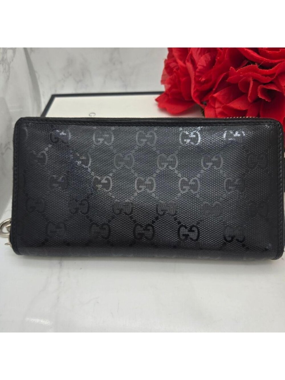 Gucci Wallet GG Supreme Black